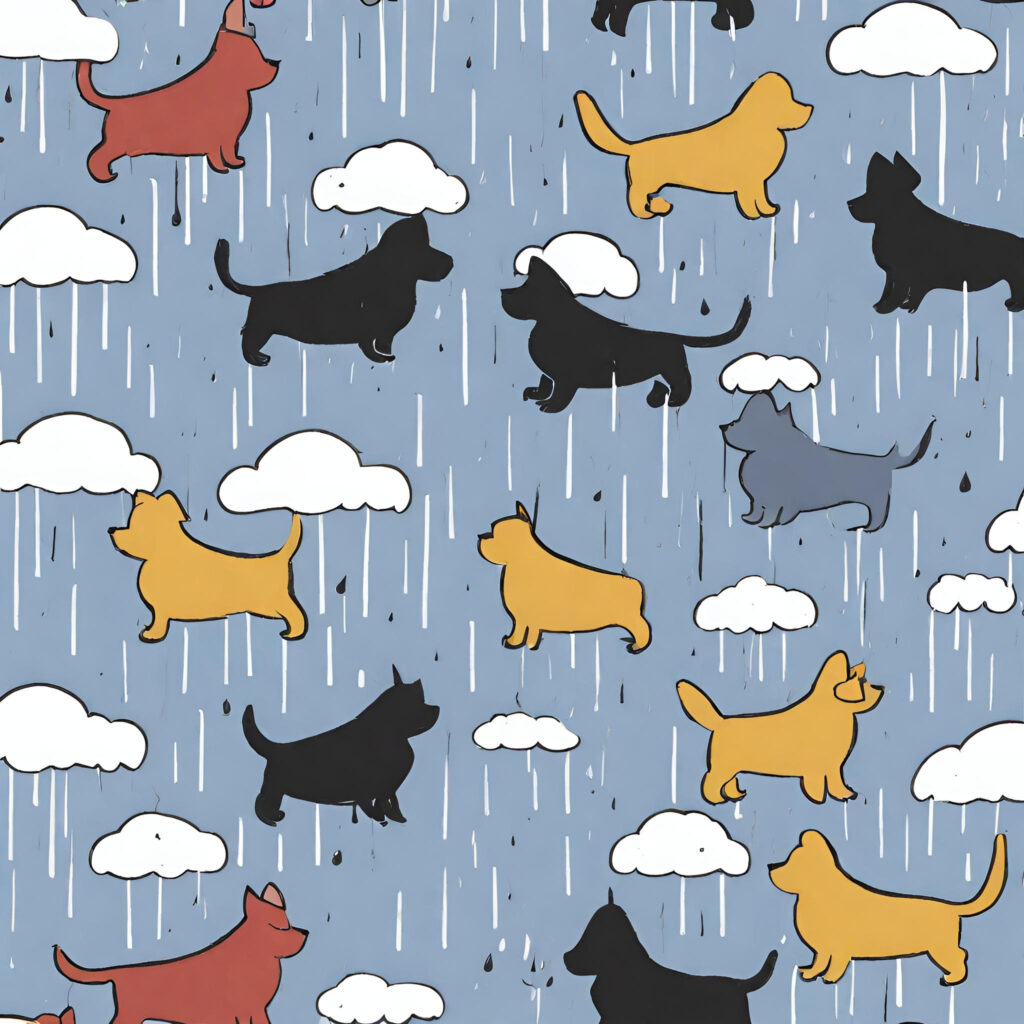 Raining cats and dogs